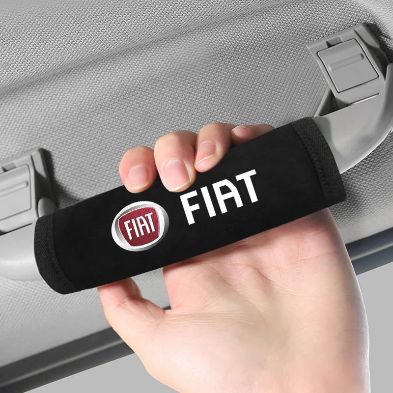 Car Styling Per Fiat Punto Abarth 500 Stilo Ducato Palio Bravo Car Interior Maniglia Del Tetto Dell'Auto Accessori Di Copertura Protettiva In Peluche
