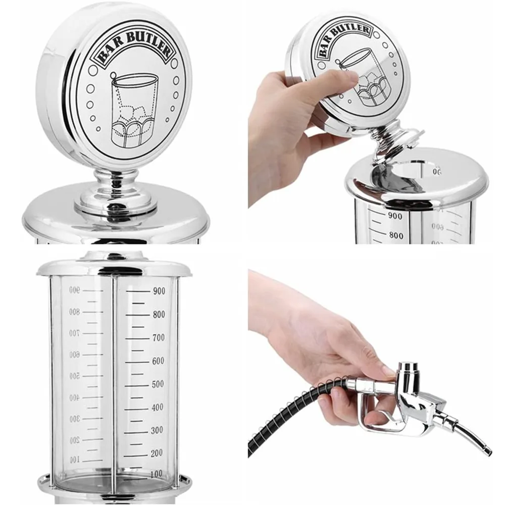 900ML Beer Tower Drink Liquor Dispenser Wine Gun Pump, 1/2-Shot Beverage  Alcohol Gas Station