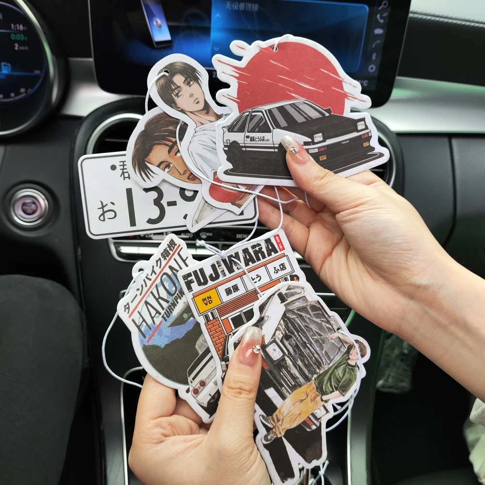 JDM AE86 Car Air Freshener Hanging Rearview Mirror Perfume Pendant