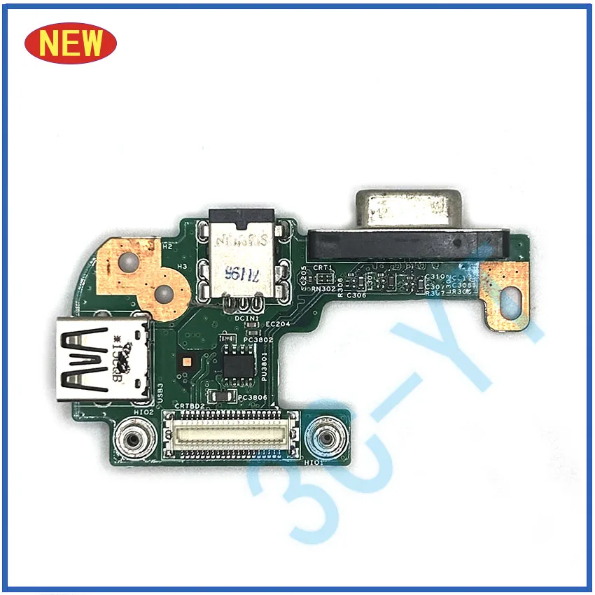 1-5PCS For Dell Inspiron N5110 V3550 Laptop Notebook DC Power Board VGA USB Board Small 10808-1