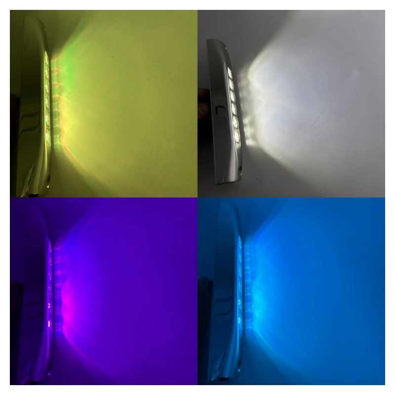 6W 12VDC 24VDC 색상 변경 가능 316 스테인리스 스틸 스키프 요트 카약 보트 LED 가드레일 조명