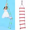 Kids Outdoor Swing Seat Climbing Ladder Disc Rope Swingset Backyard Garden Toy 5