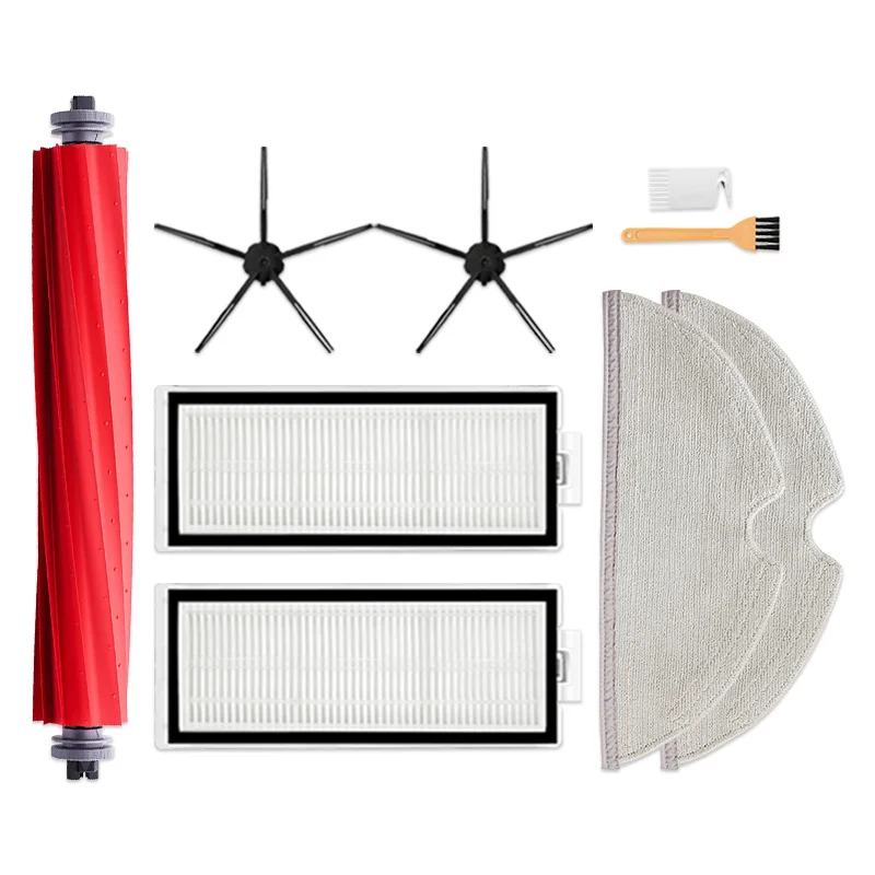 

Brush Hepa Filter Mop Rags for Roborock Q7 Max, Q7 Max+, T8 Robot Vacuum Cleaner Accessories Spare Parts