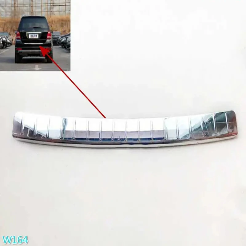 

Rear bumper bright strip electroplating trim panel boot guard For Mercedes Benz W164 GL350 GL450 GL550