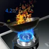 4000W Heat Flow Domestic Embedded Gas Stove Natural Gas Stove Liquefied Gas Hob Tempered Glass Panel Double Stove Cooktop 5