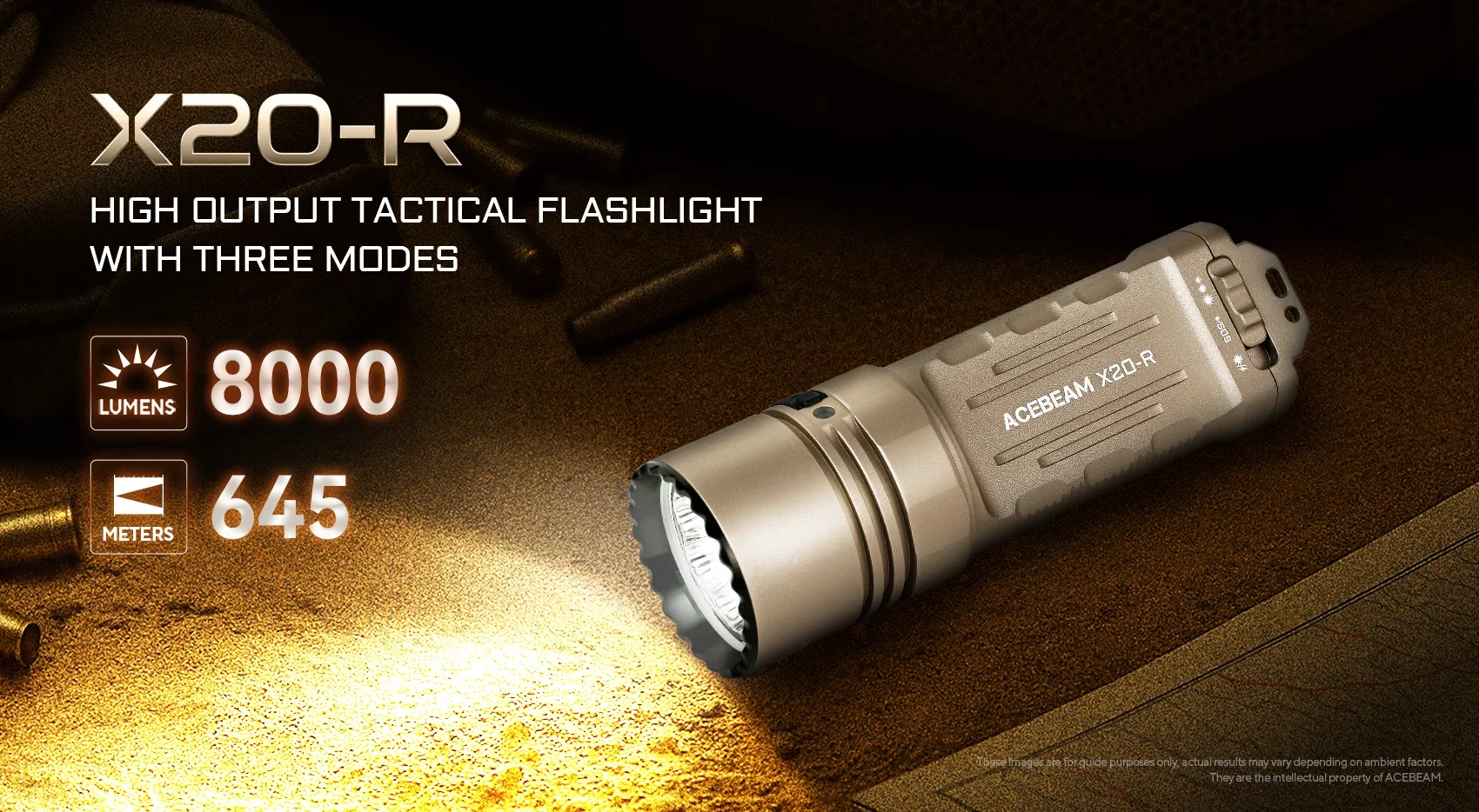ACEBEAM X20-R Flashlight Overview
