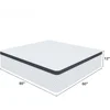 Queen size Mattresses, 12 Inch, Gel Memory Foam Individual Pocket Spring for Motion Isolation, Medium Firm Feel, Mattresses 6