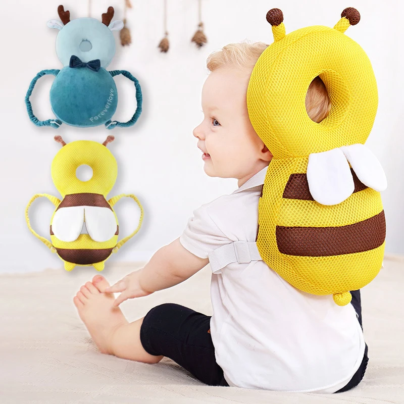 Baby Pillow Toddler Baby Head Protector Safety Pad Cushion Back Newborn toddler pillow Cartoon Headrest Walking Anti-fall Injury 2