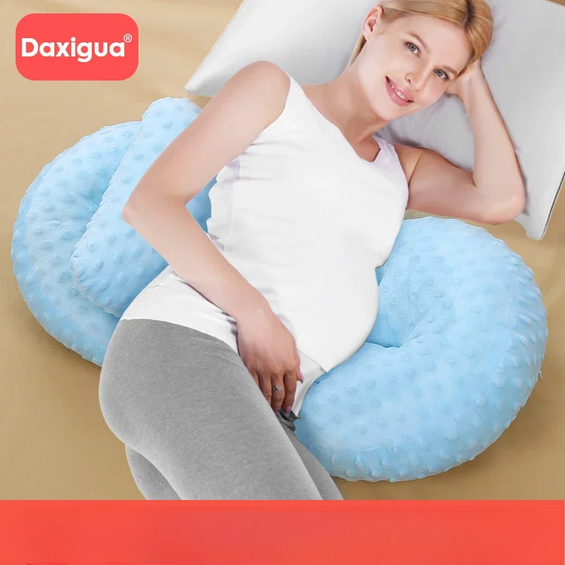 Supporting Abdomen Sleeping Side Lying Pillow Pregnant Pregnant Women's Rong Waist Protection Pillow Side Sleeping, pregnancy pillow
