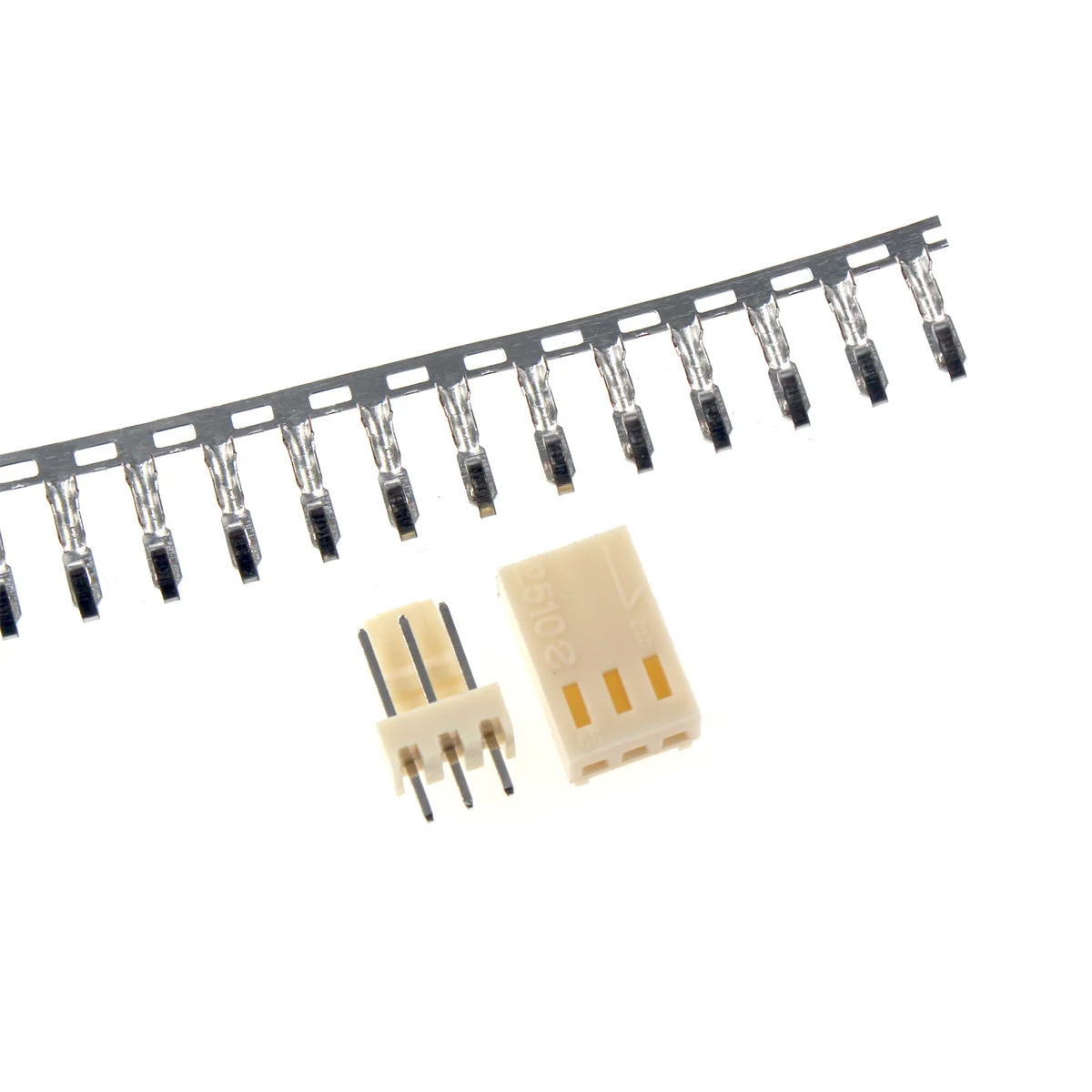 10PCS KF2510 Connector 2.54mm Pitch 2P-10Pin Straight/Curved Male Female Socket Housing Plug Pin Header Crimp Terminals KF-2510