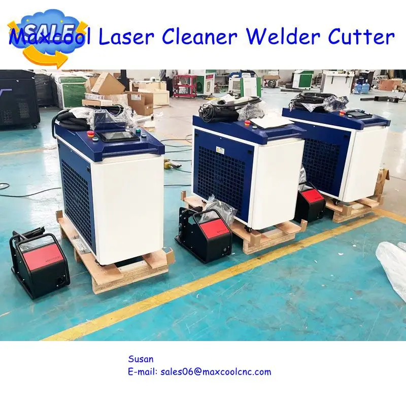 Maxcool Multifunction1500W 2000W 4 In 1 Laser Welder Laser Cutter Cleaner