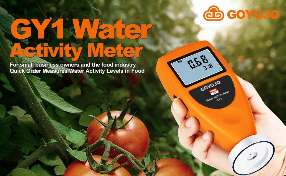 Water Activity Meter Smart Food Water Activity Tester for Jerky Dried Fruit Grai