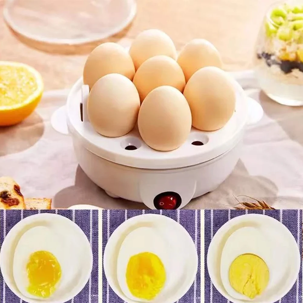 110V/220V Electric Egg Boiler Rapid Heating Automatic Corn Steamer 3-Layer Portable Milk Steamer for Cooking Breakfast Machine