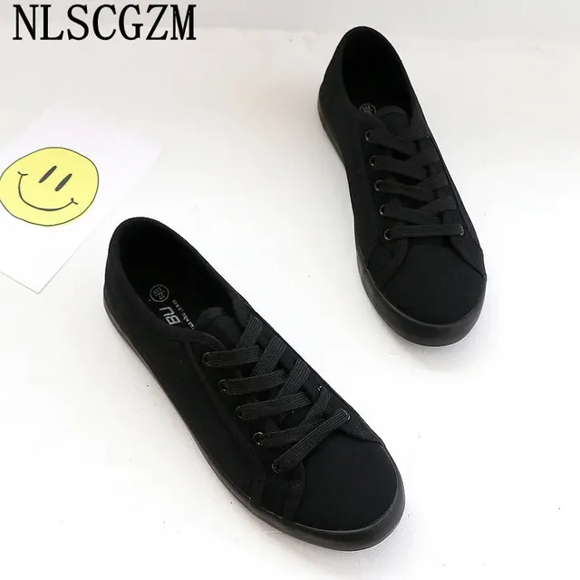 Canvas Sneakers Women Ladies Shoes White Sneakers Women Casual Shoes Running Shoes for Women Trainers кроссовки на платформе 2