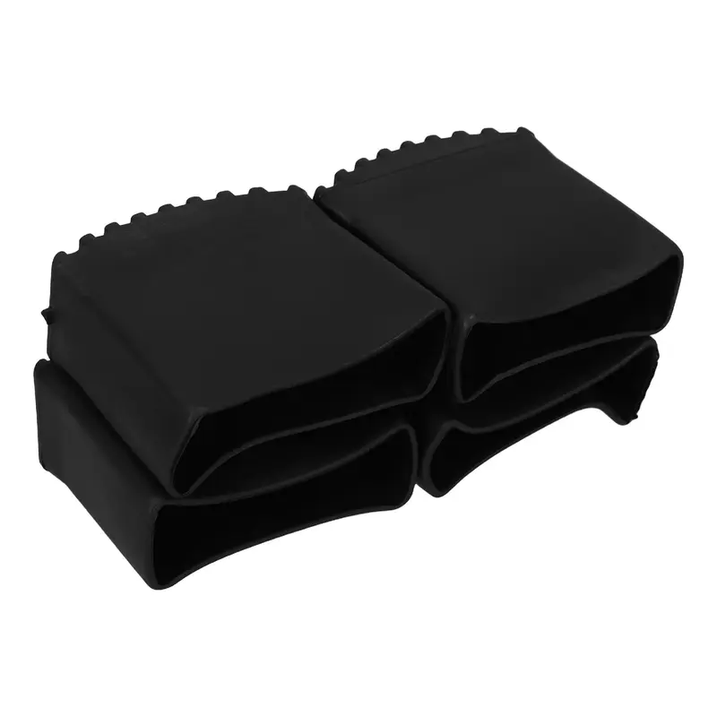 4pcs Ladder Feet Covers Folding Ladder Foot Pads Cushion Non-Slip Rubber Feet Covers Security Bumpers Anti-Skid Pads Replacement - Image 2