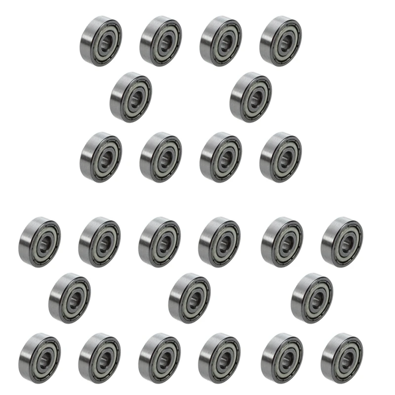 

50 Pcs 625ZZ 5Mm X 16Mm X 5Mm Shielded Deep Groove Radial Ball Bearing