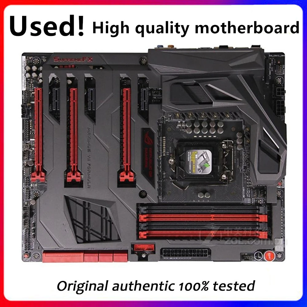 Per Maximus Vii Formula Scheda Madre Desktop Z97 Lga 1150 Per Core I7 I5 I3 Ddr3 Sata3 Usb3.0 Scheda Madre Usata Originale