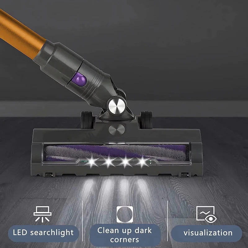 مكنسة كهربائية محمولة لاسلكية قوية بقوة شفط 26 كيل...