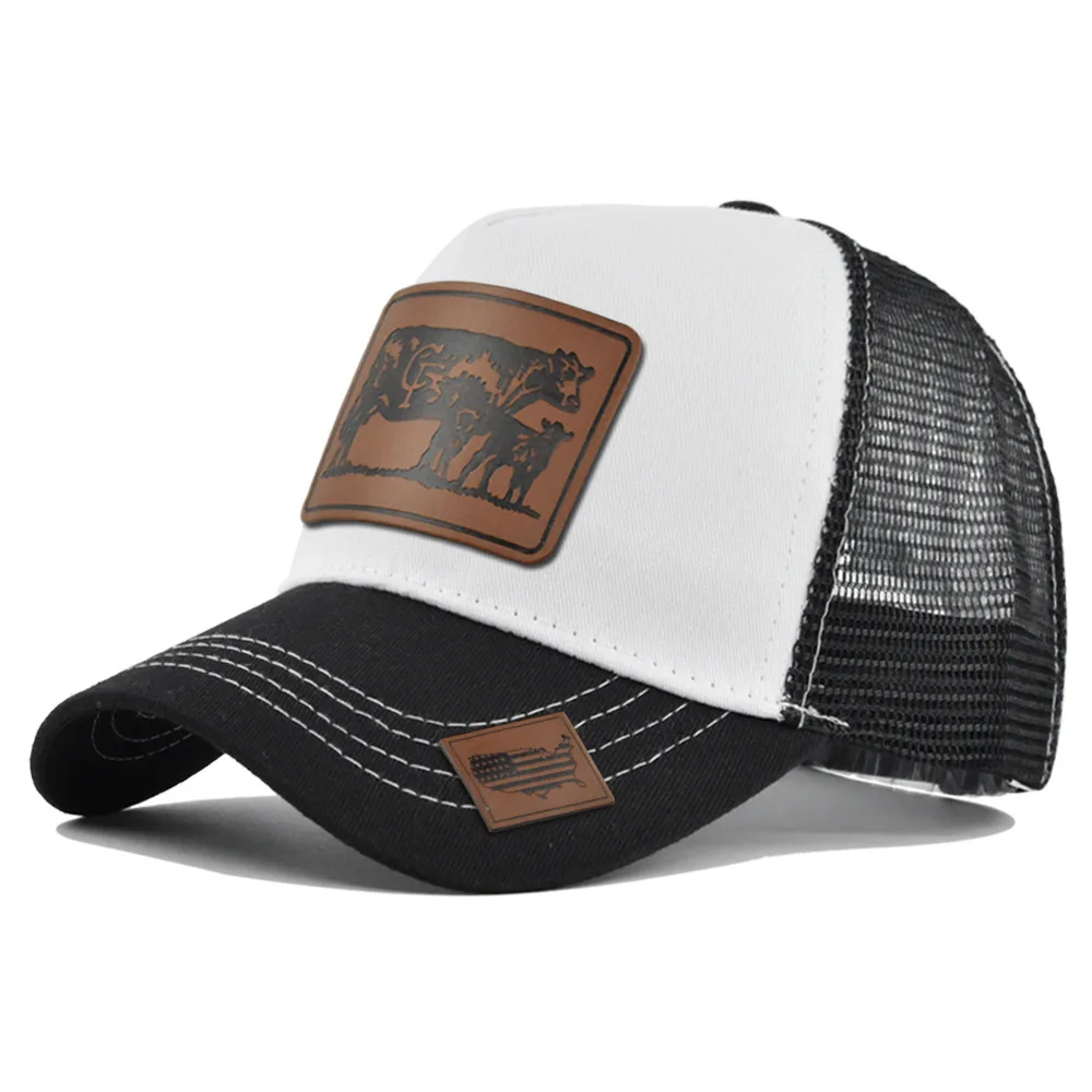 Luxury Bull Embroidered Snapback Cap - Unisex Stylish Rancher Hat