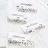 24 Pcs Fashion Vintage Hoop Earrings Set for Women Boho Metal Circle Geometric Twist Pearl Studs Earrings Trendy Jewelry Gifts 6