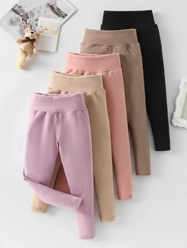 Kids Fleece Winter Leggings 1