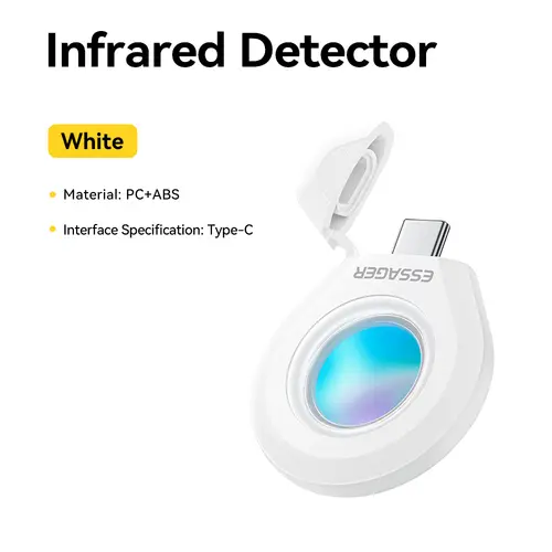 Essager Camera Infrared Detector Safe&Anti-Peeping Protection Detector Hotel Pinhole Lens Detect Security Alarm Anti Spy Candid - Image 8