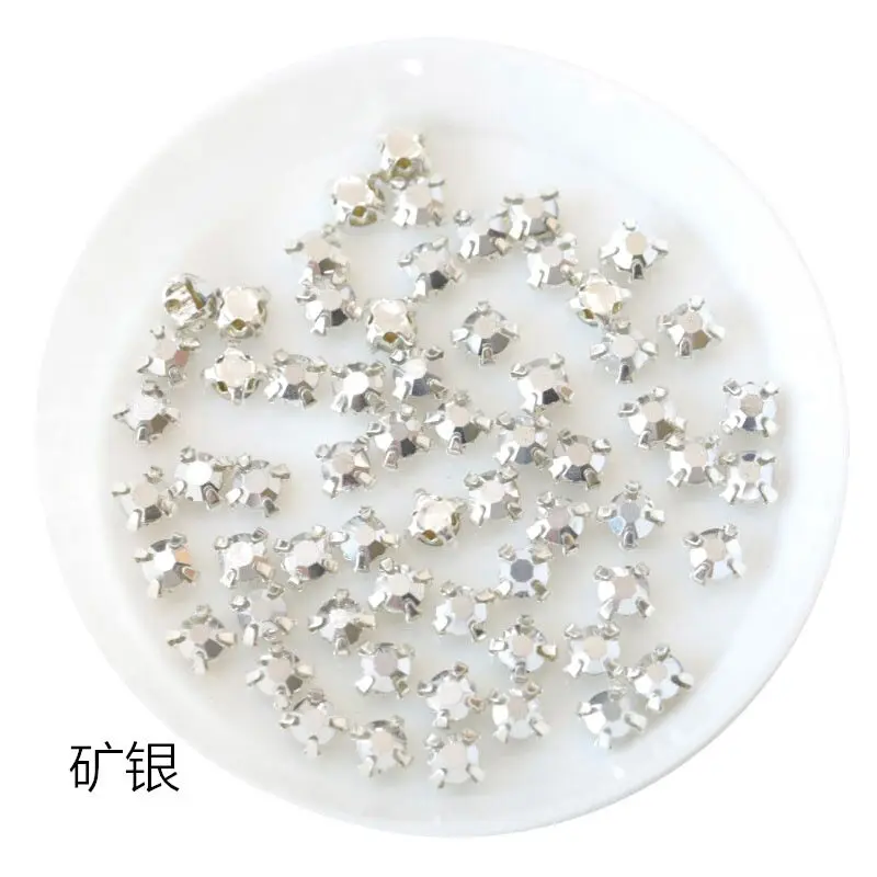 Objet décoratif,perles à coudre en forme de goutte d'eau,Strass à dos plat,cristal,verre,pierres