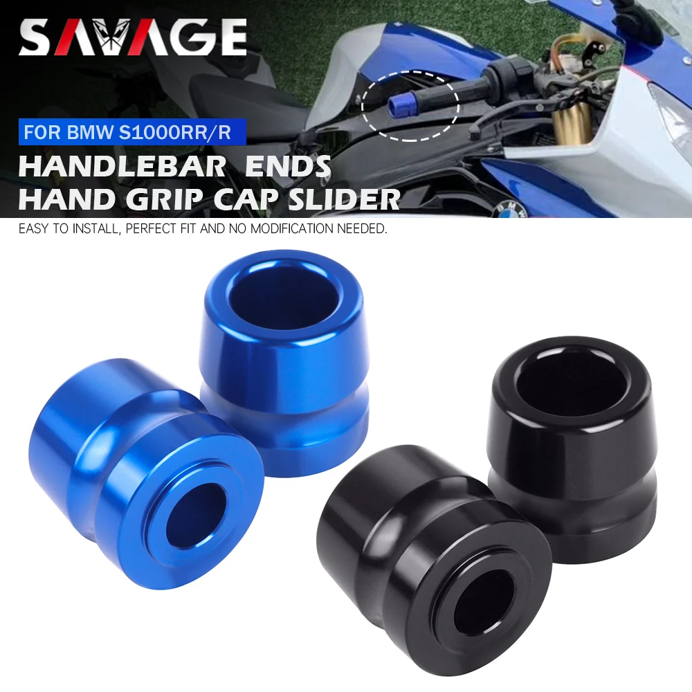Handlebar End Bar Ends Cap Slider For BMW S1000RR S1000R