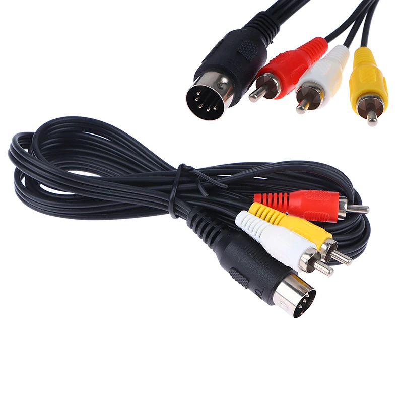   Ƽ AV   ̺, ս ȯ ڵ, SEGA ް ̺ ׽ý RCA, , 1.8M, 1 