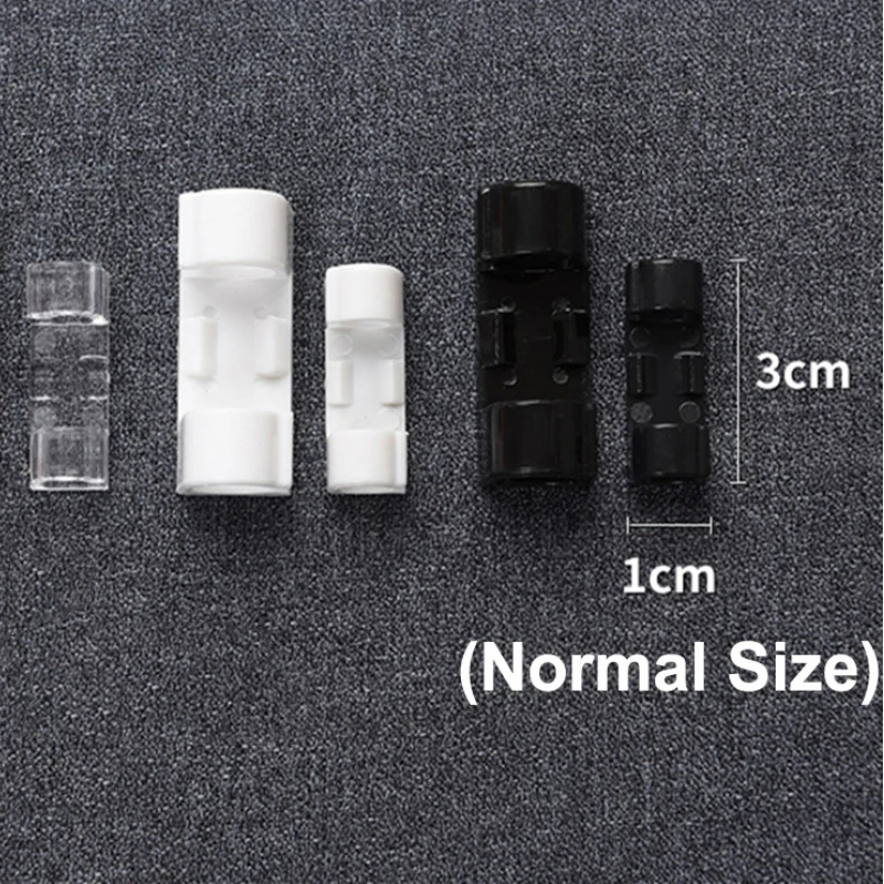 20 Pcs Cable Organizer Self Adhesive Drop Wire Holder Cord Management Tidy Fixed Clamp Earphone Line Clip Home Office