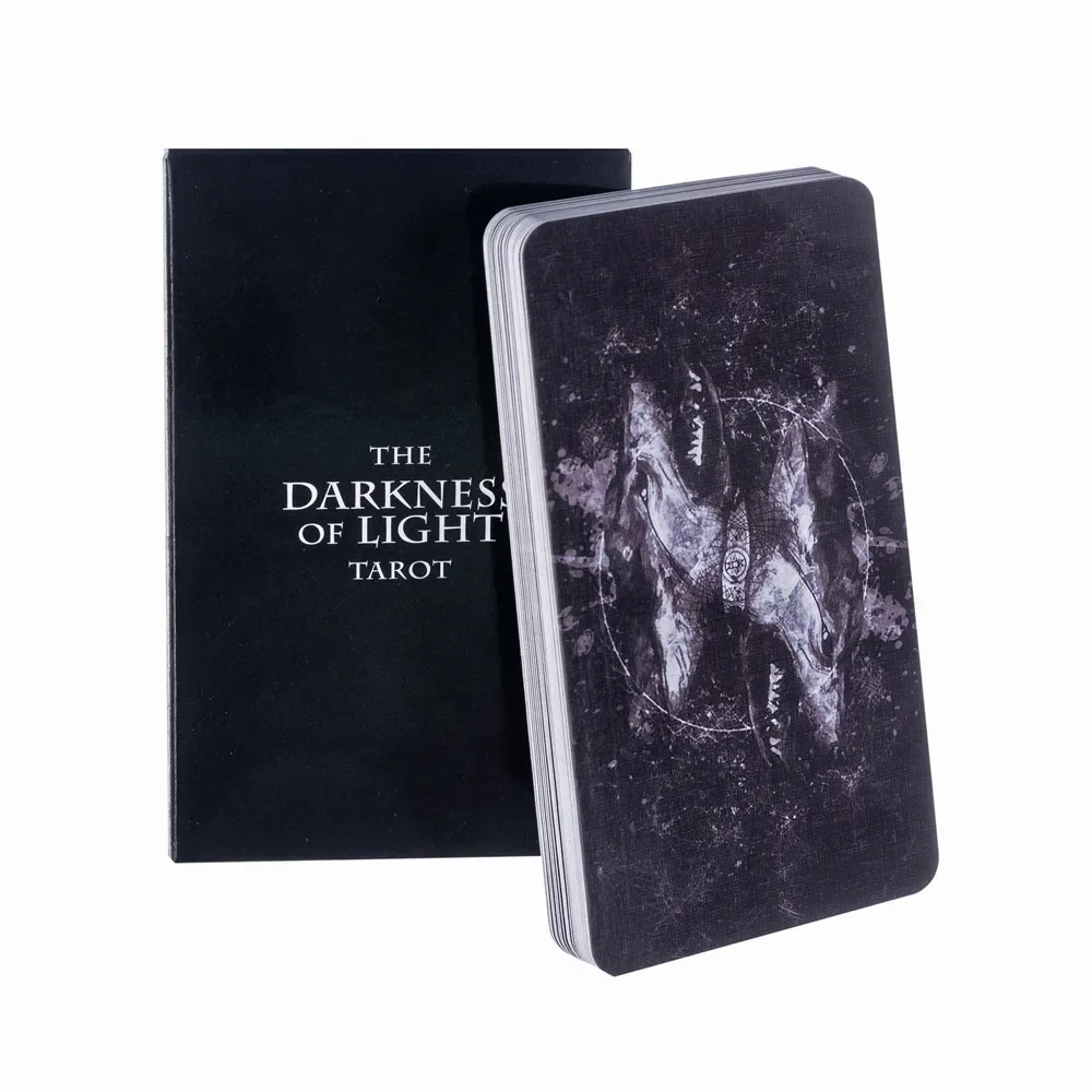 NEW the darkness of light tarot Deck 78-Card Deckcards Oracle Cards 3
