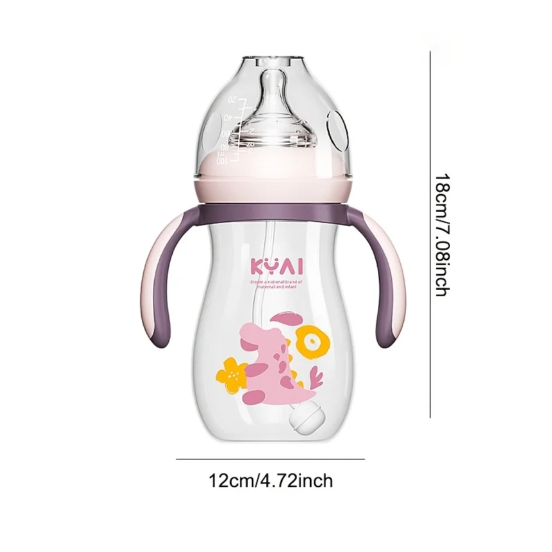 Durable Baby Bottle with Handle 5