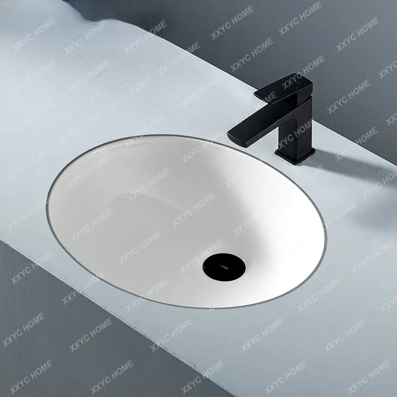 

Drop-in Sink round Embedded Washbasin Wash Basin Wash Basin Ceramic Basin
