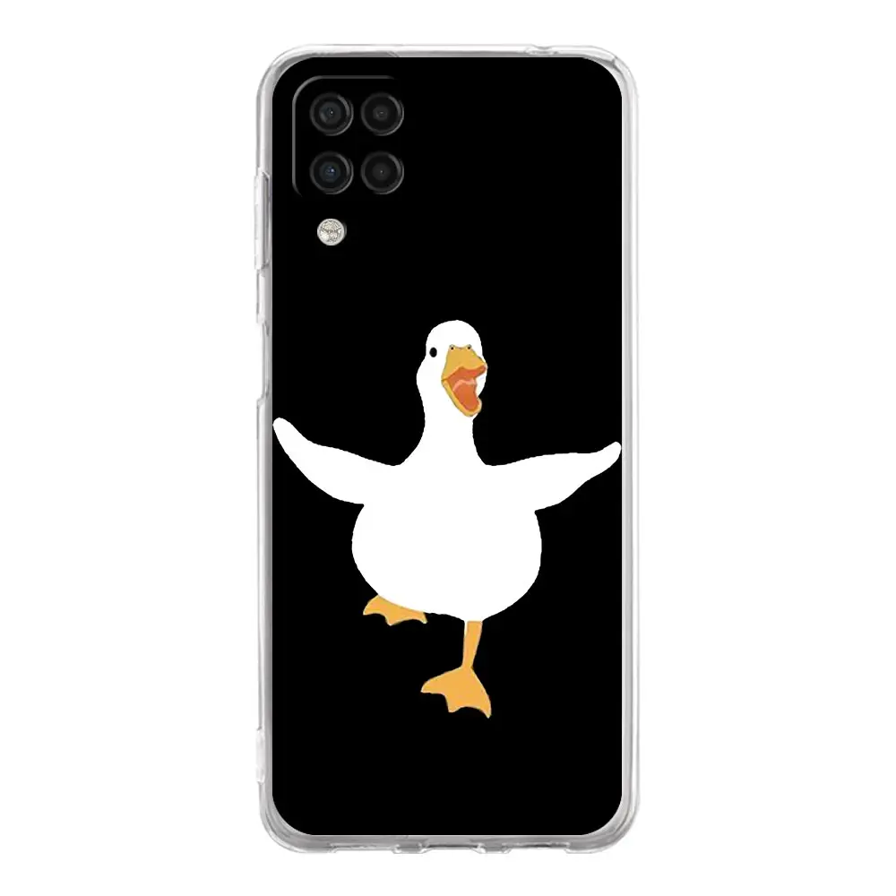 Cartoon Doubt Duck Phone Case Cover