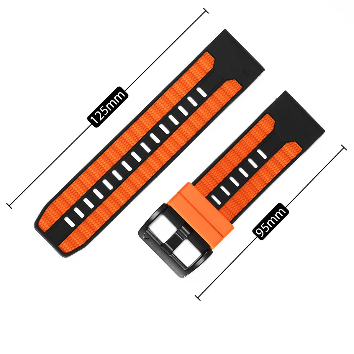 Quick Release Sport Silicone Strap - Premium Watchband