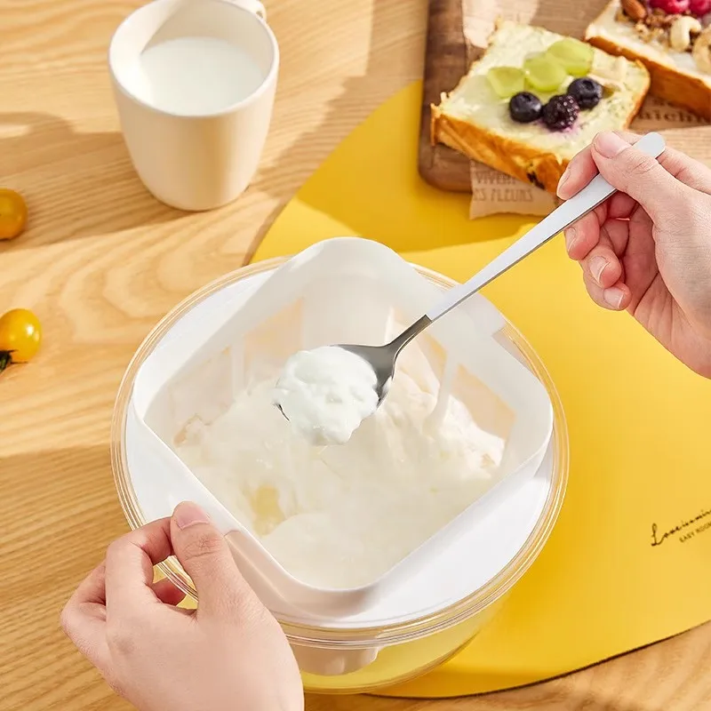 Large capacity homemade Greek yogurt special tool, household whey separation filter, yogurt press and drain device