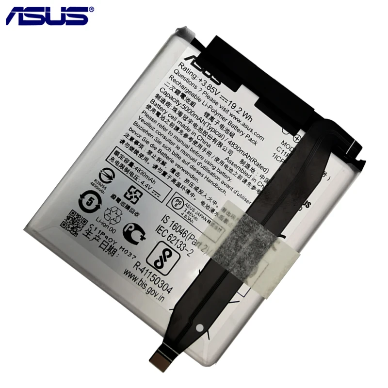 Asus Zenfone7 バッテリー良好★ ASUS ZenFone 7(ZS670KS) 用 互換内蔵バッテリー C11P1904 修理
