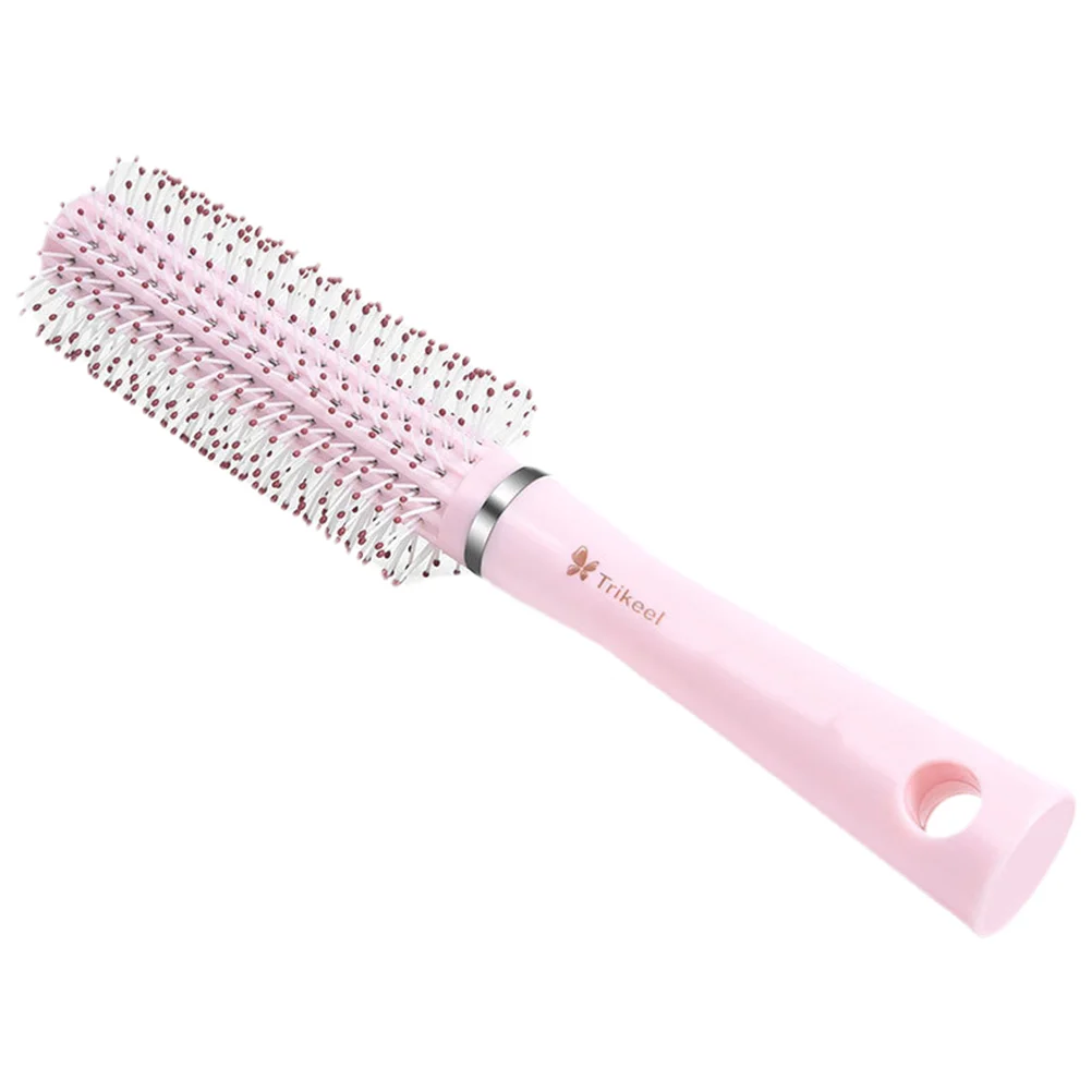 

Cylinder Miss Travel Portable Hair Brush Styling Abs Curling for Short Comb Women