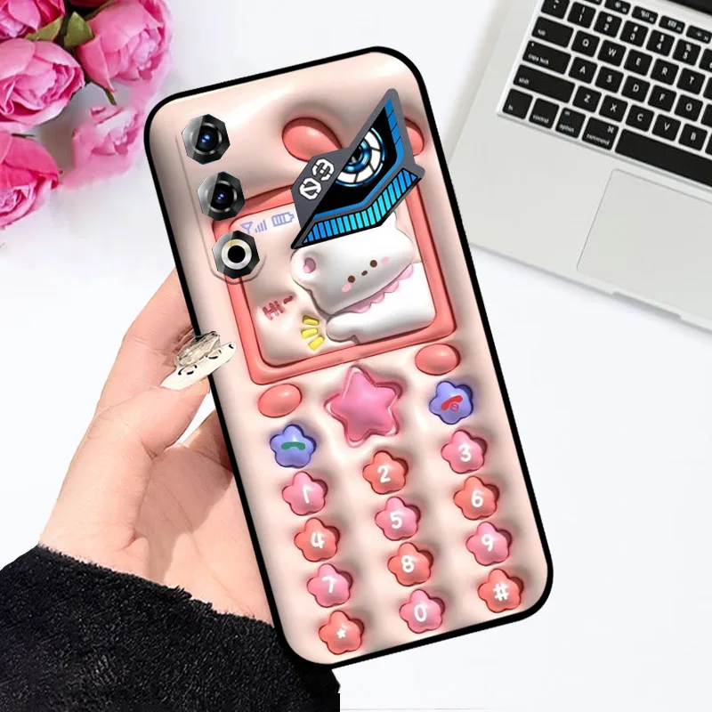Shockproof TPU Silicone Protective Back Cover - Soft Phone Case