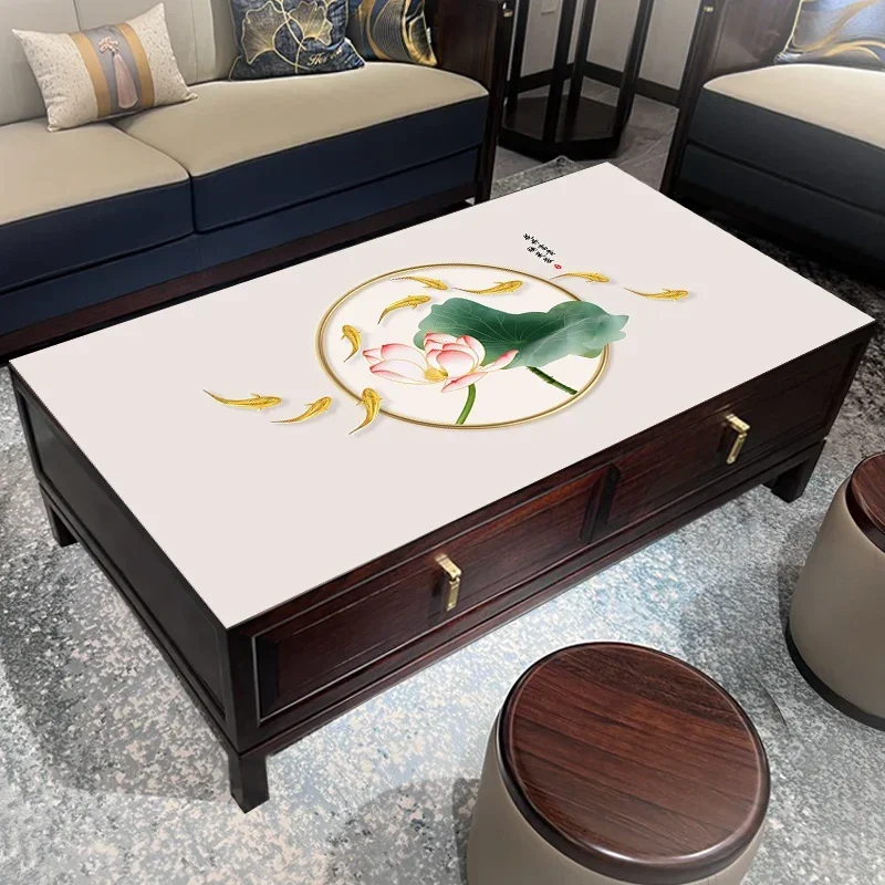 

Коврик для стола, коврик для журнального столика в китайском стиле, водонепроницаемый, маслостойкий, и моющиеся настольные mat, Настольный