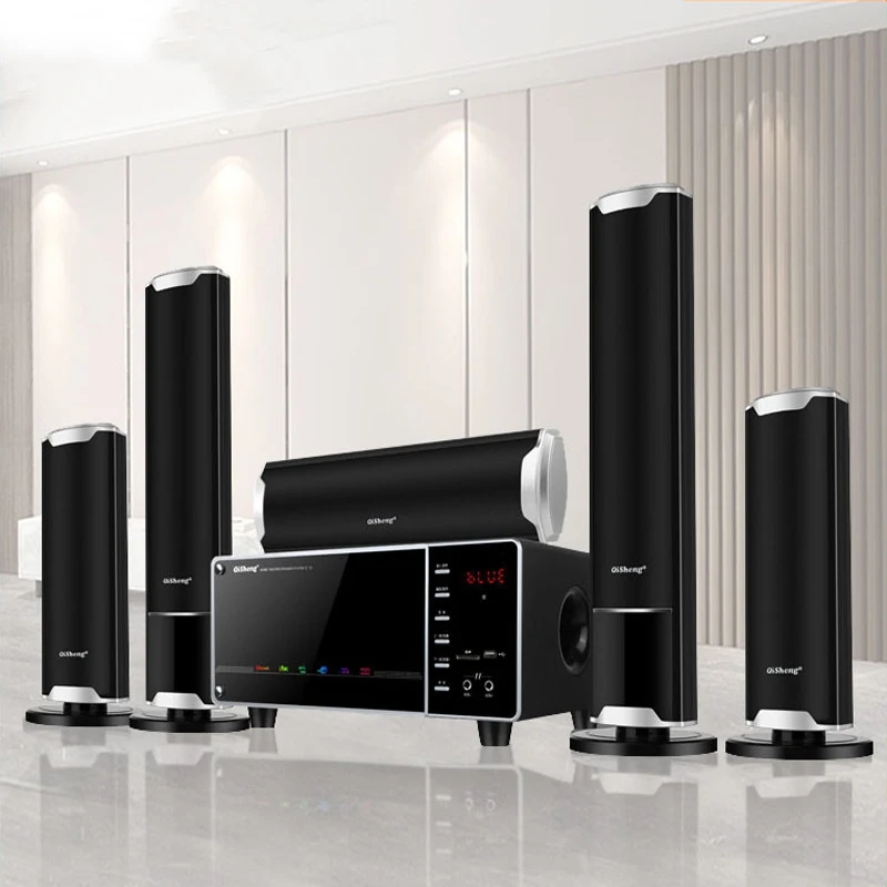 1000W High-power Home TV Living Room KTV Bluetooth Speaker Surround Sound Subwoofer Speaker 5.1 Home Theater System Audio Set