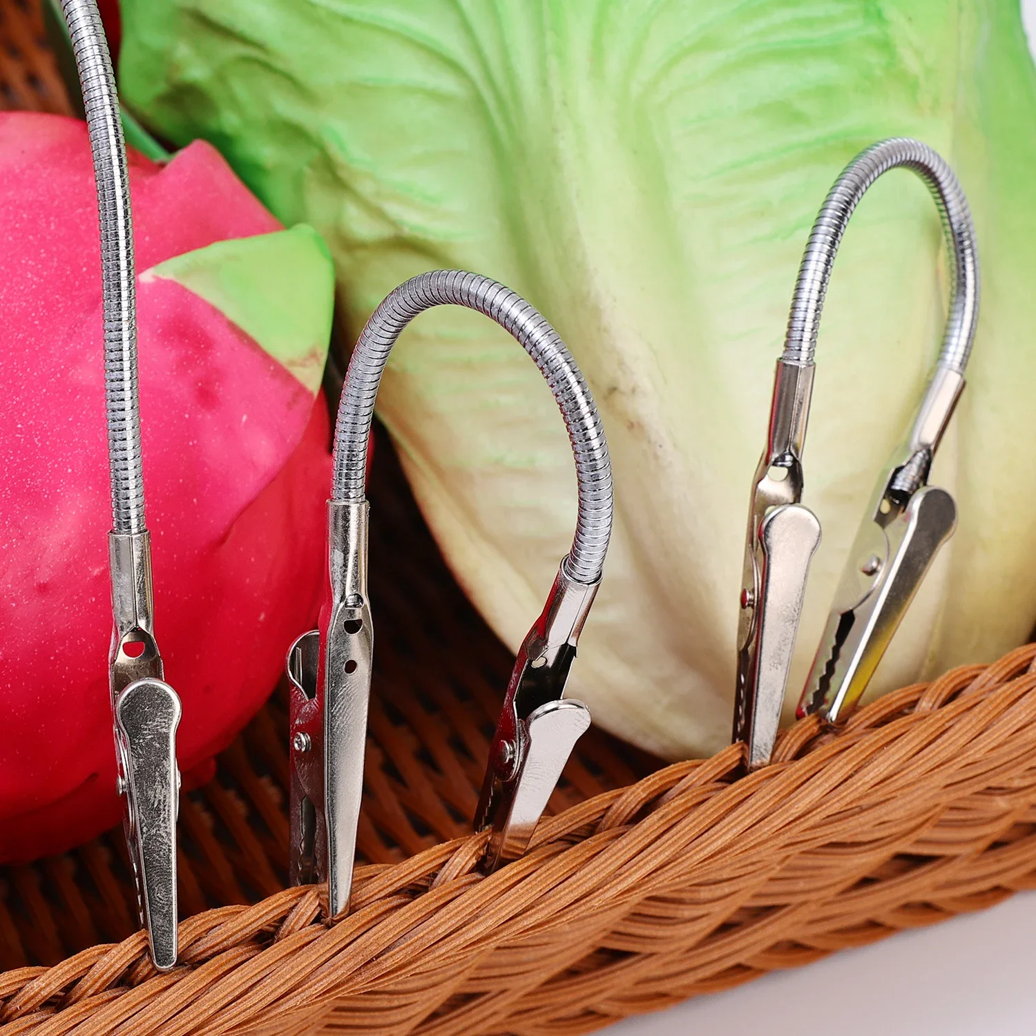 Flexibele clip, dubbele kop wierookhouder voor buiten - 10 stuks