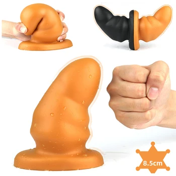 Liquid Silicone Soft Huge Anal Beads Vaginal Anus Dilator Expander Big Butt Plug Erotic Anal Dildos Sex Toys For Women Men BDSM 2