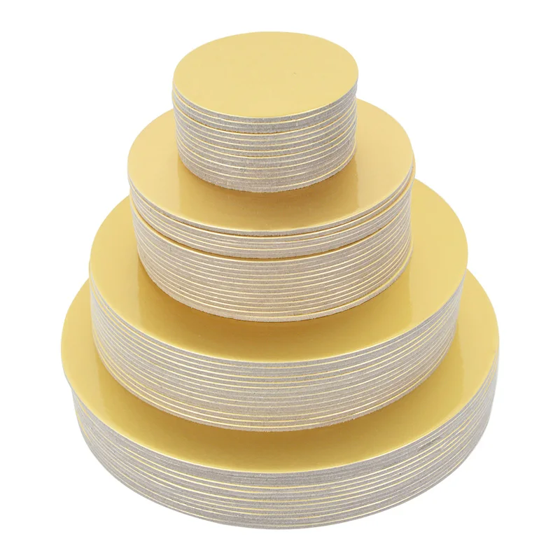 Lot De 3 Plateaux à Pâtisserie Jetables Dorés - 21x29 Cm, Résistants à L'eau Et à La Vapeur - Parfaits Pour Gâteaux, Buffets, Fêtes