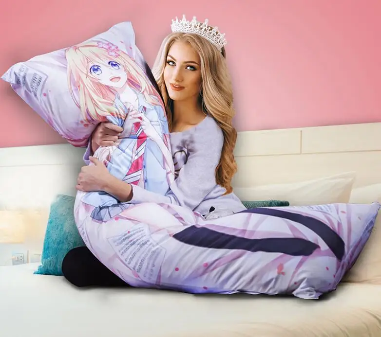 Dakimakura Meloetta Anime Pillowcase Life Size Double Sided Print Body  Pillow Cover - AliExpress