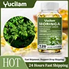 Moringa Organic 1000 mg, 7-in-1 Superfood With Turmeric, Black Pepper, Vitamin C - Immune, Skin, Gut, Antioxidant Support
