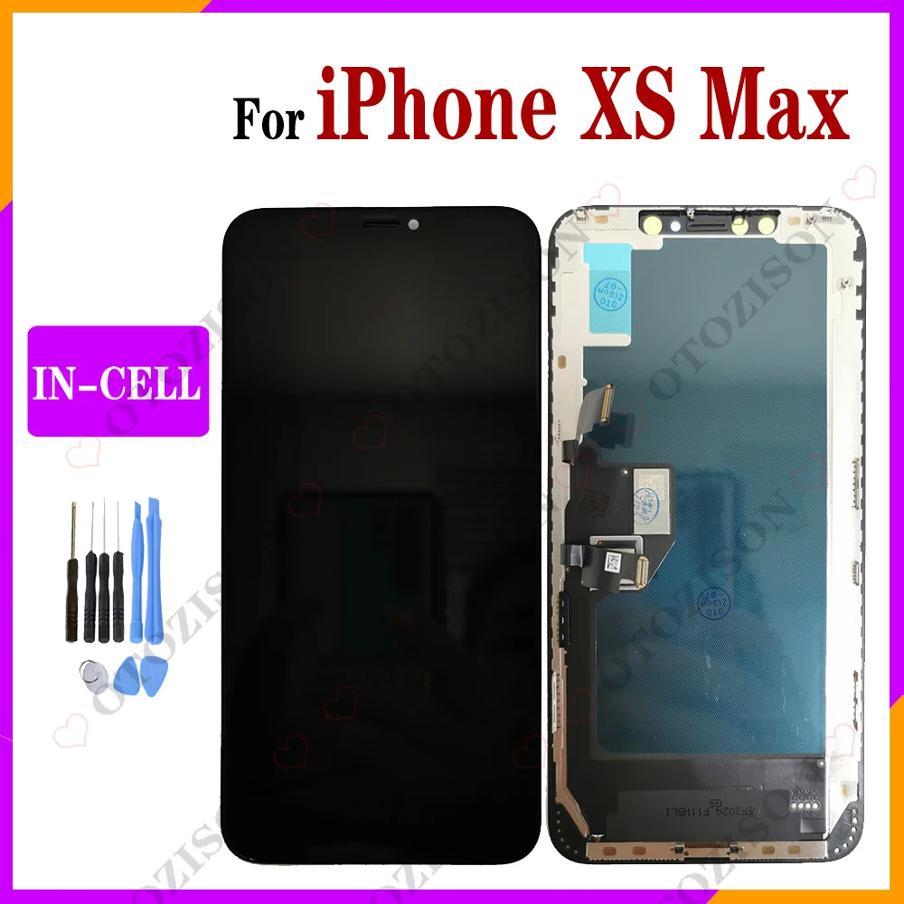 

Incell For iPhone XS Max LCD Display Screen Touch Digitizer Sensor Assembly No Dead Pixel Replacement For iPhone XsMax Screen