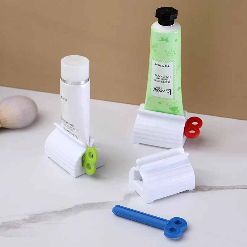 Rolling Tube Toothpaste Squeezer Dispenser Seat Holder Stand Easy Cleaning Bathroom Products Household Cosmetics Squeezer toothpaste squeezer