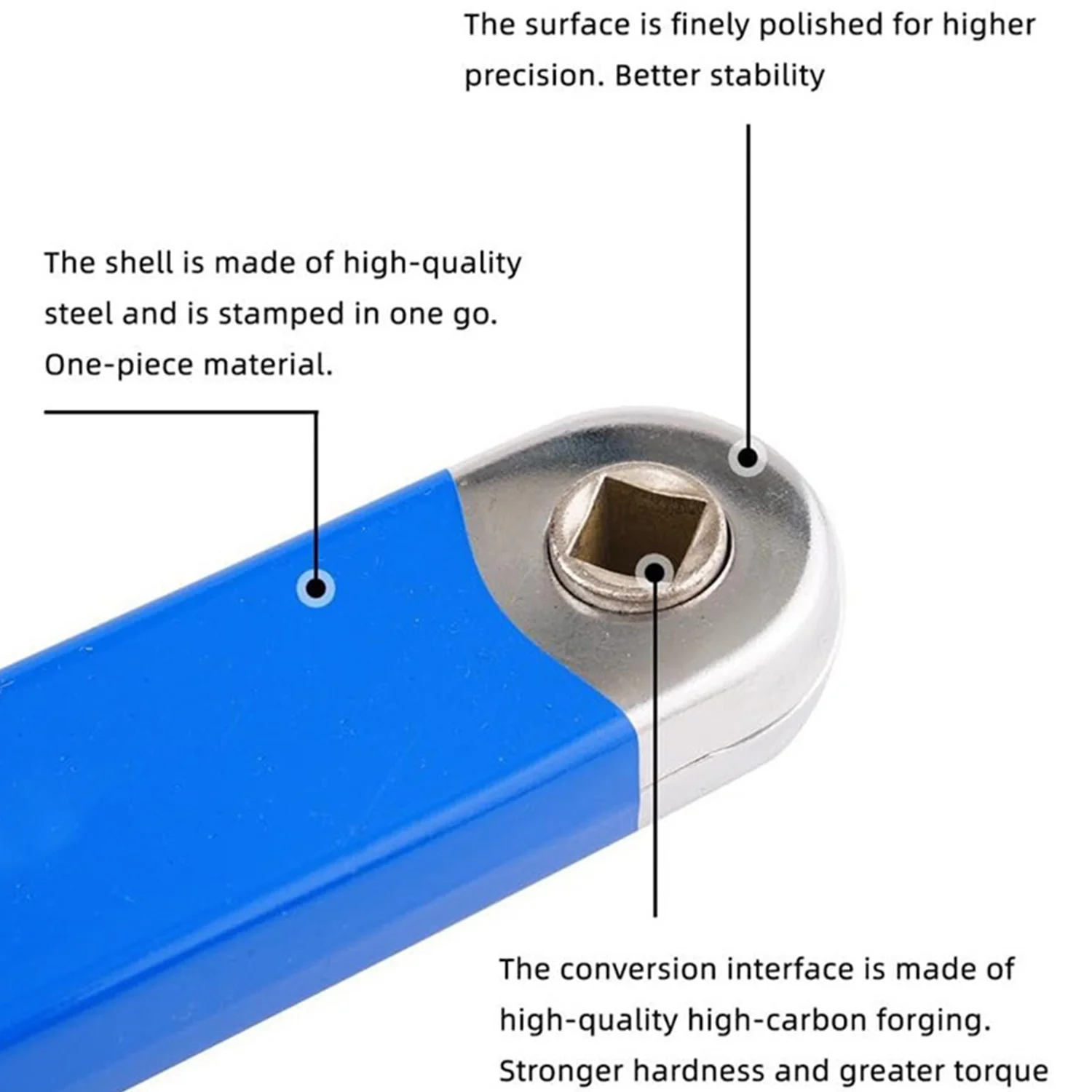 Auto Repair Extension Wrench Kit Ratchet Wrench Offset Tool For narrow Place Auxiliary Repair With 4-Styles Drive Adapter Socket