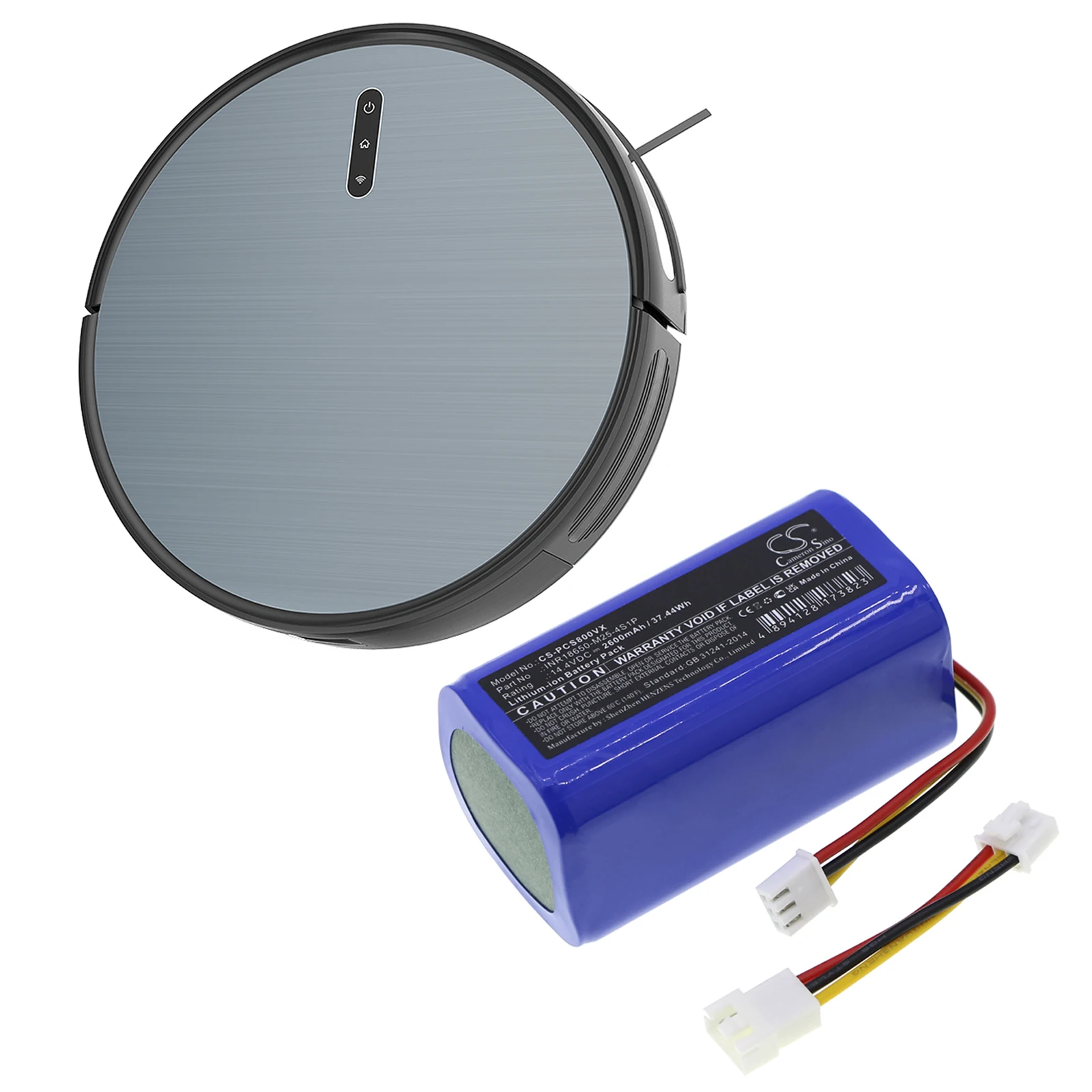 

Вакуумная аккумуляторная батарея 2600 мАч для товара